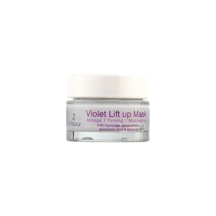 d’alour Violet Lift Up Mask Ενυδατική Μάσκα για Σύσφιξη και Τόνωση της Επιδερμίδας 50 ml